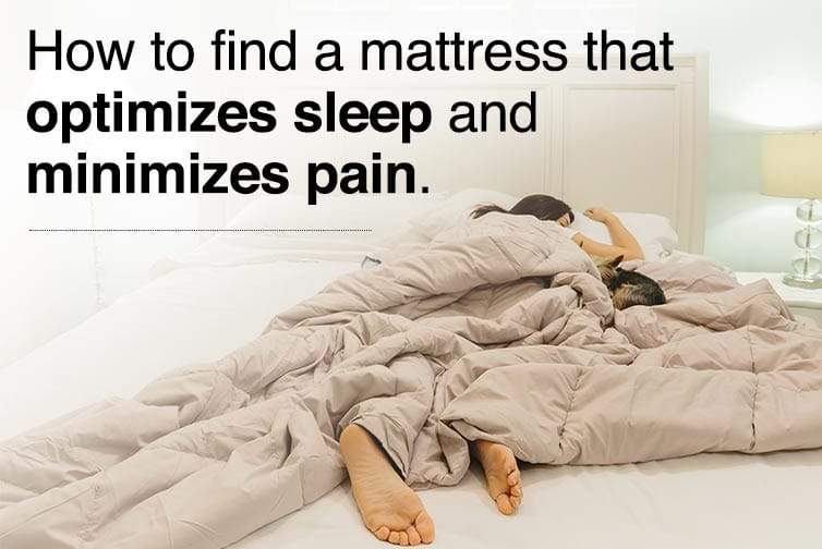 How To Find a Mattress That Optimizes Sleep And Minimizes Pain