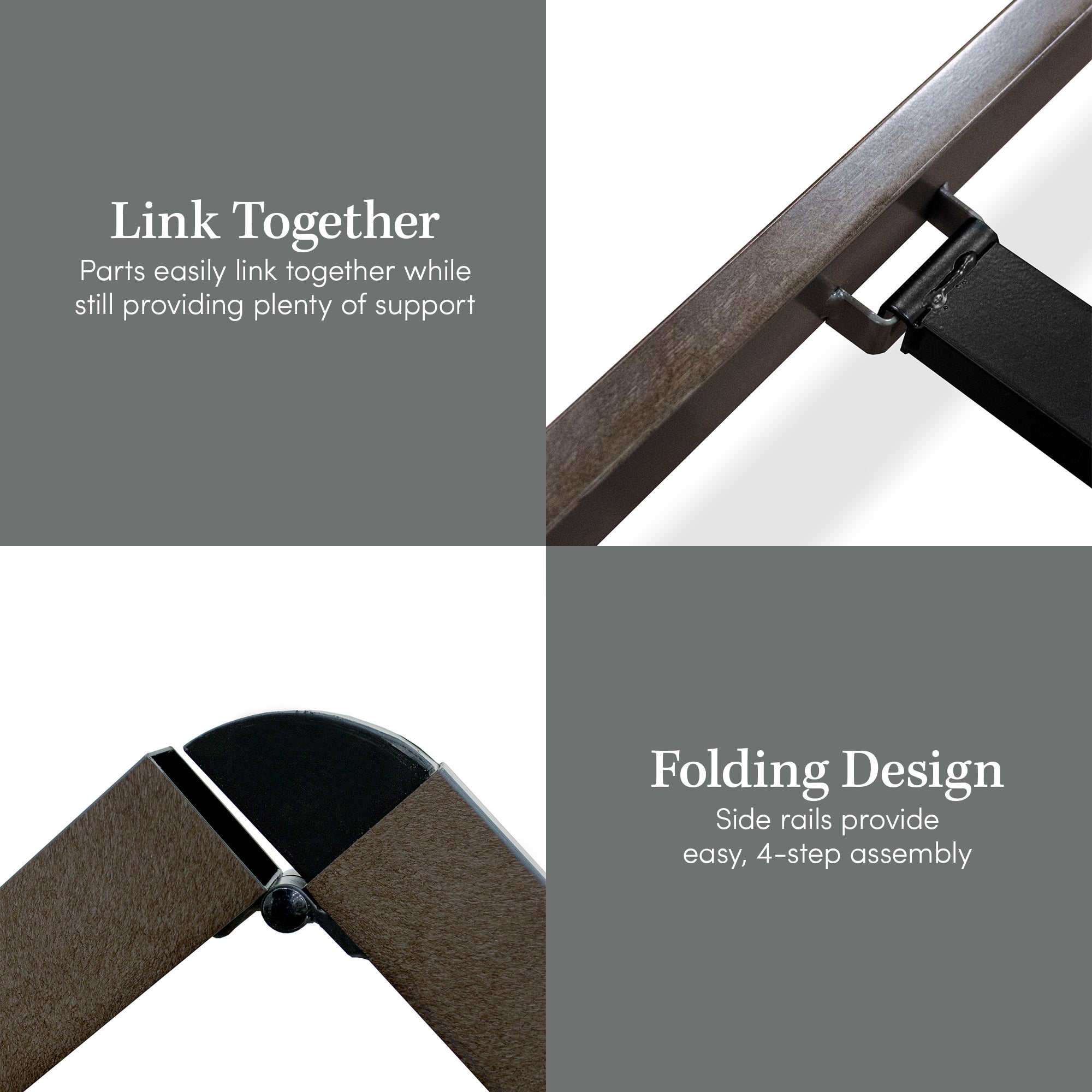 Alpine Metal Bed Frame