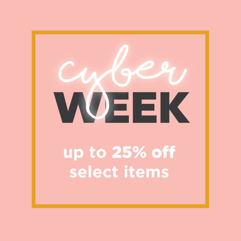 Cyber Week Savings
