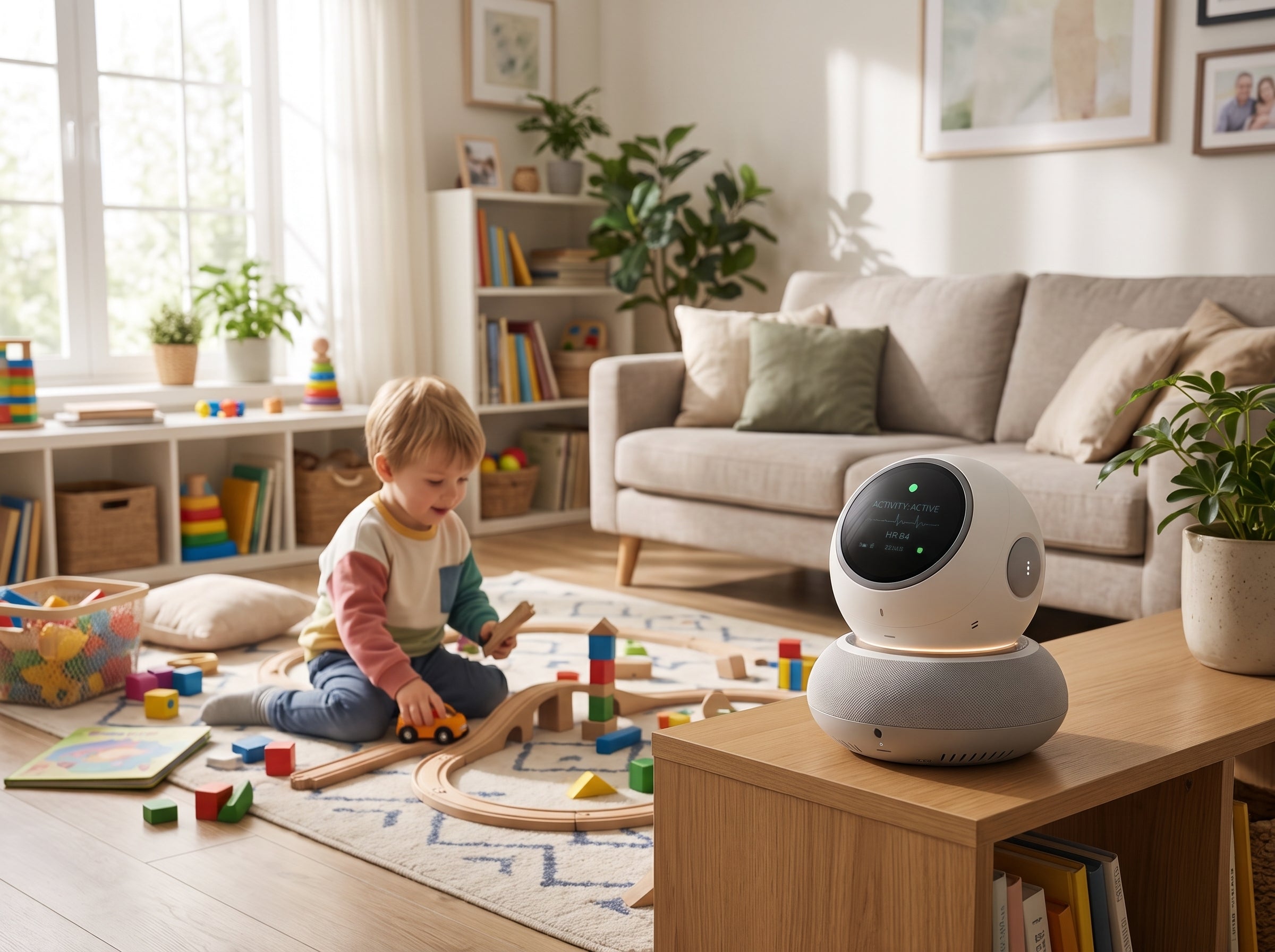 Home monitoring robot