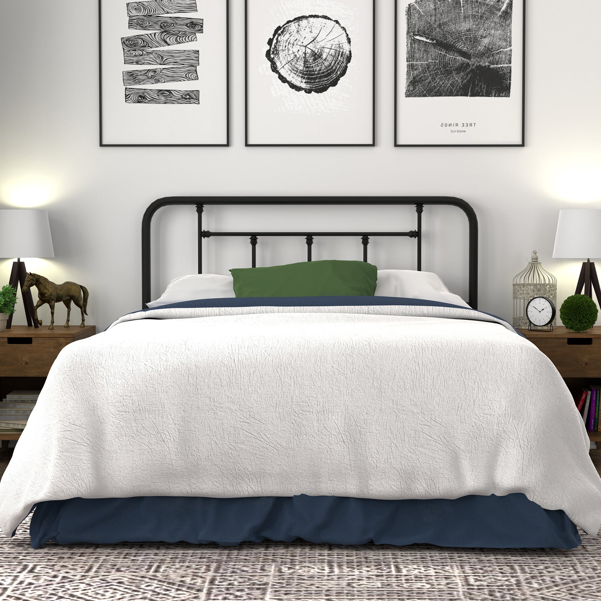 Baldwin Metal Headboards