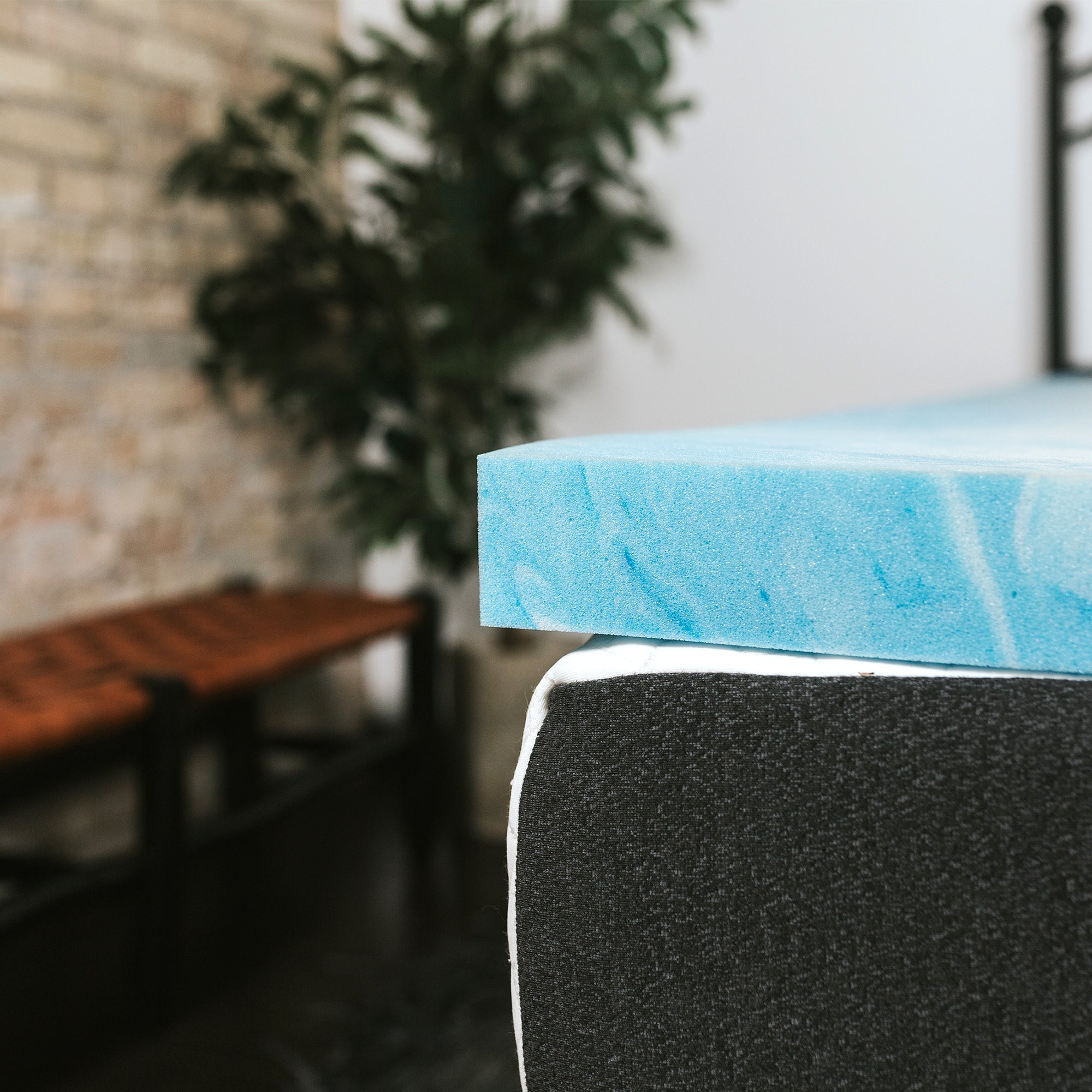 Memory Foam Mattress Topper - 1.5