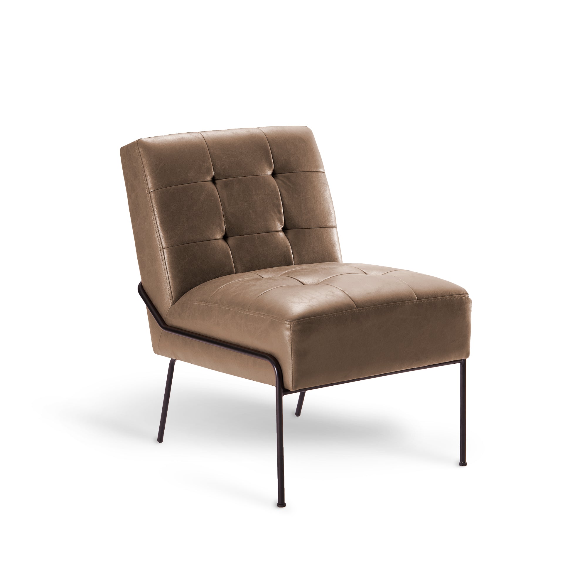 Armless Accent Chair