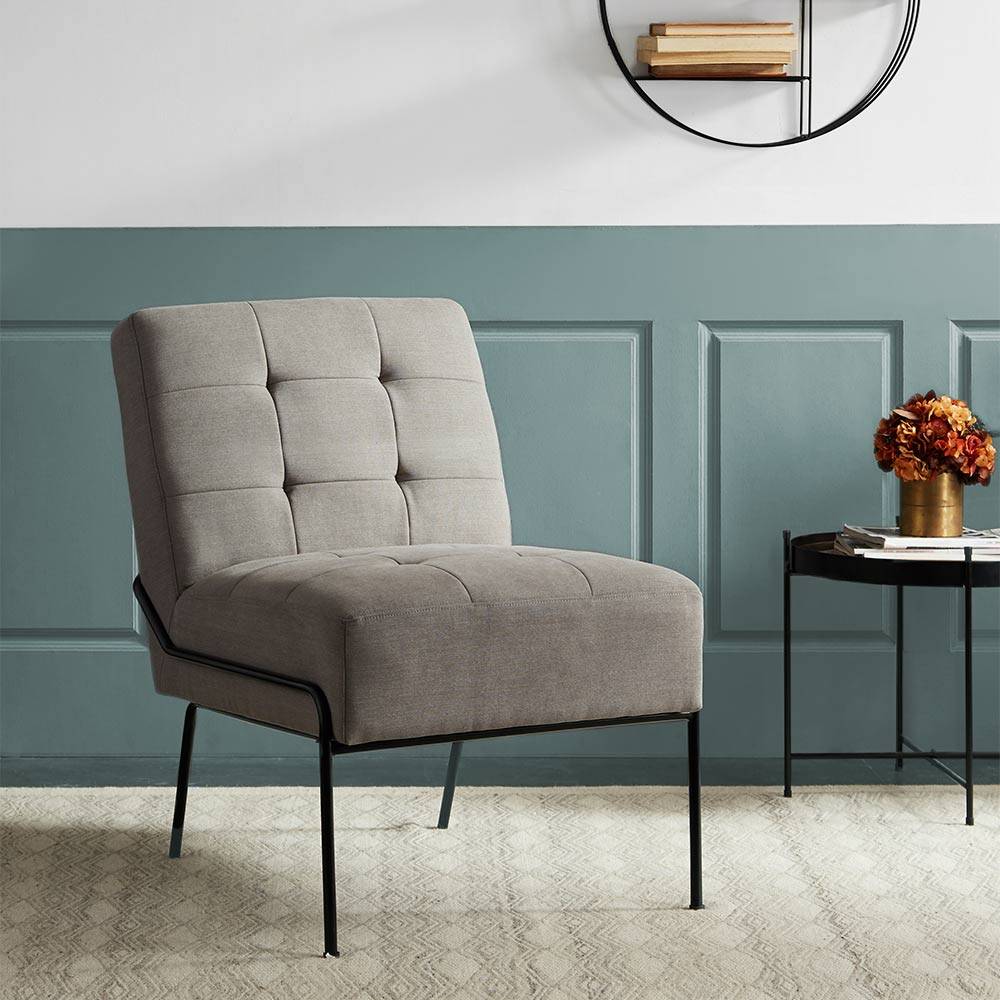 Armless Accent Chair