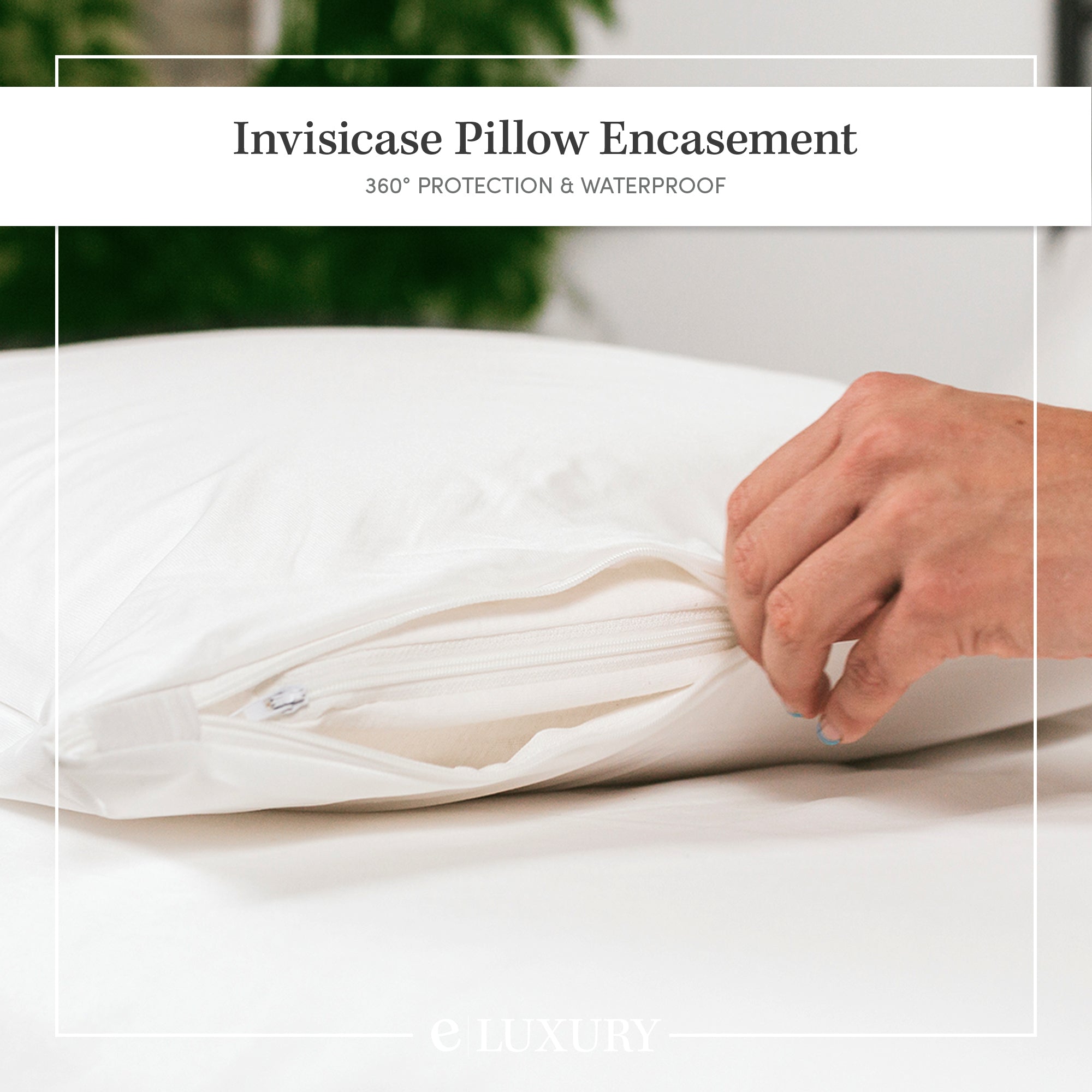 Invisicase Waterproof Pillow Encasement