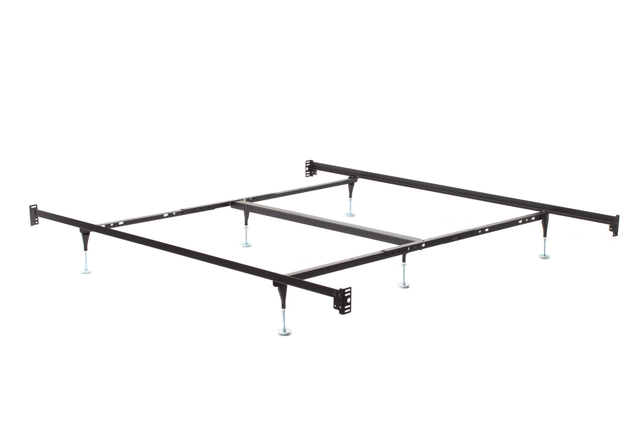 King bed frame with deals headboard and footboard brackets