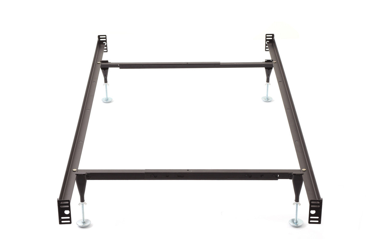 Full size bed frame with headboard and footboard deals brackets