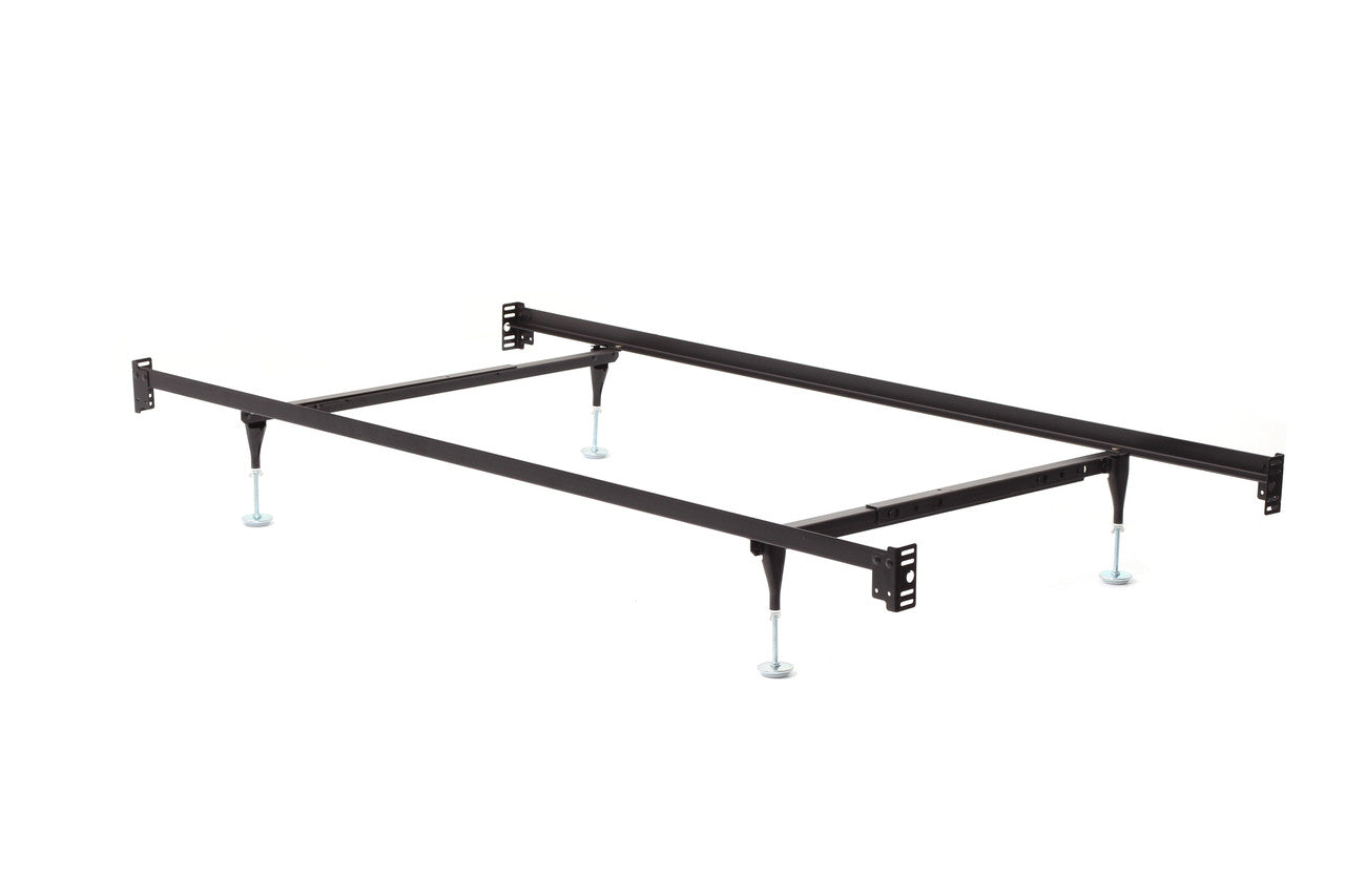 Metal Bed Frame with Headboard and Footboard Brackets