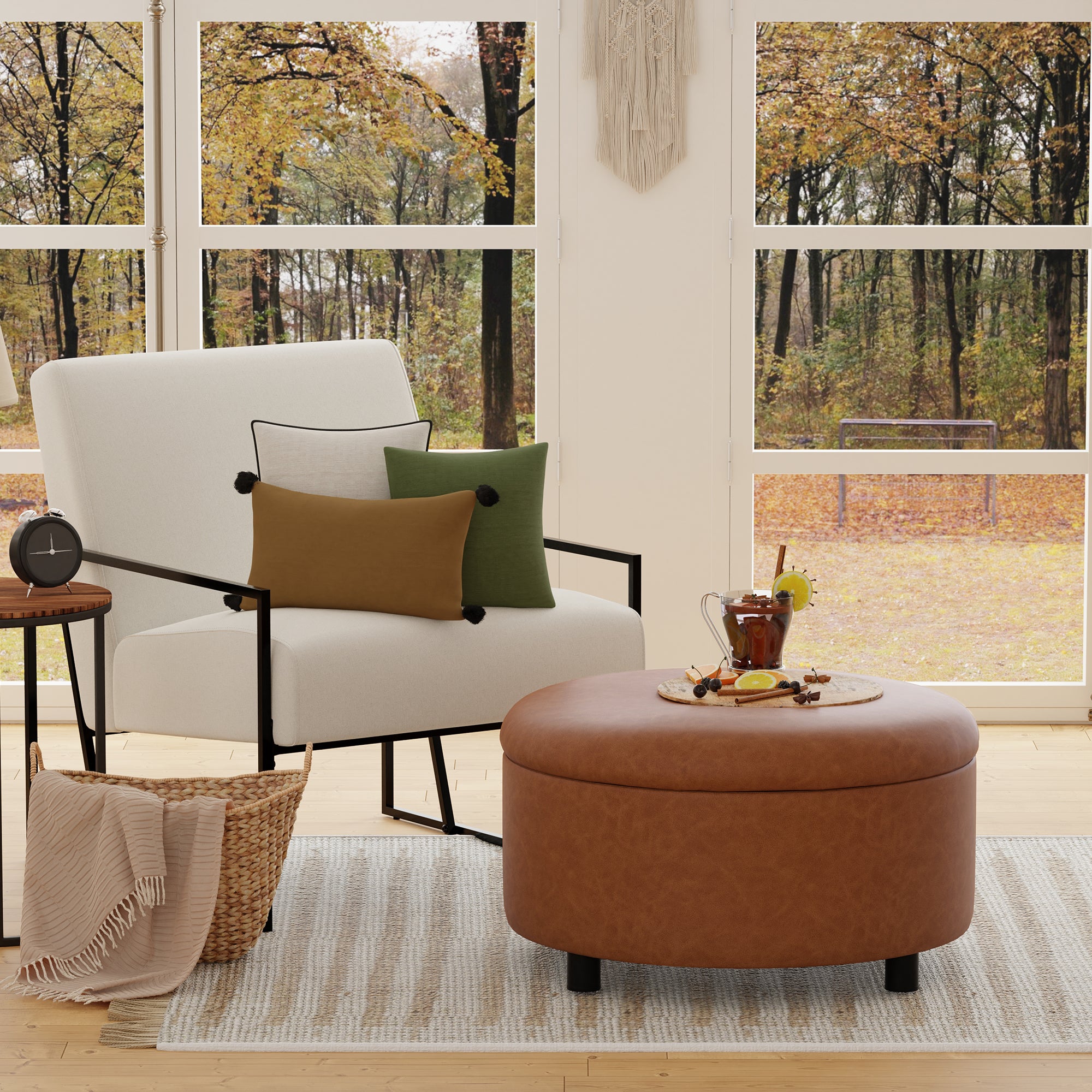 Sadie Storage Ottoman