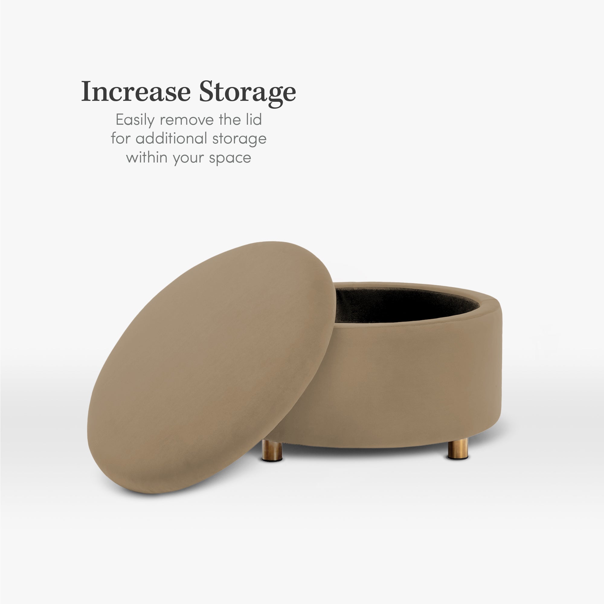 Sadie Storage Ottoman