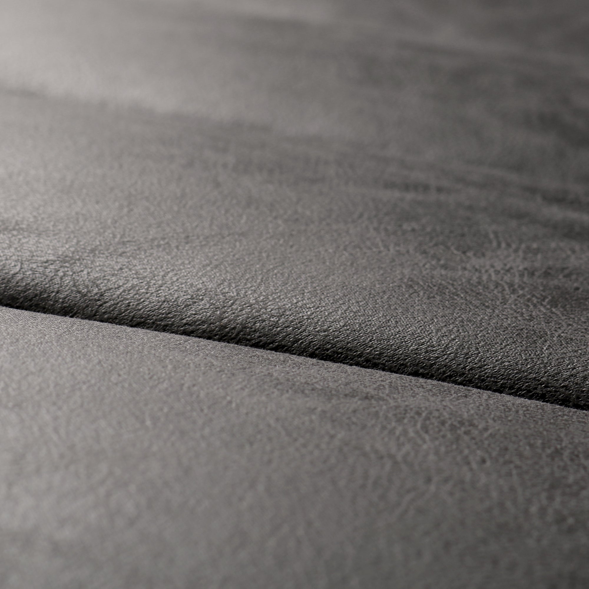 A Upholstered Leather Coffee Table with Metal Base