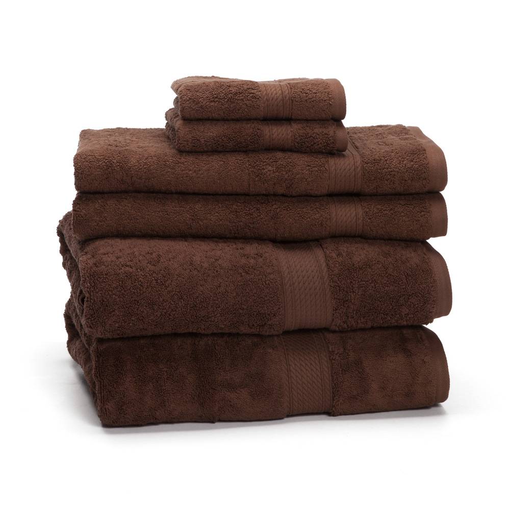 900 GSM 6-Piece Long Staple Combed Cotton Towel Set