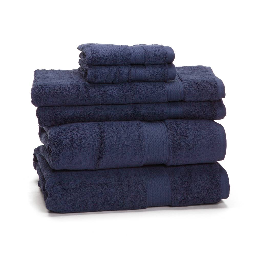 900 GSM 6-Piece Long Staple Combed Cotton Towel Set