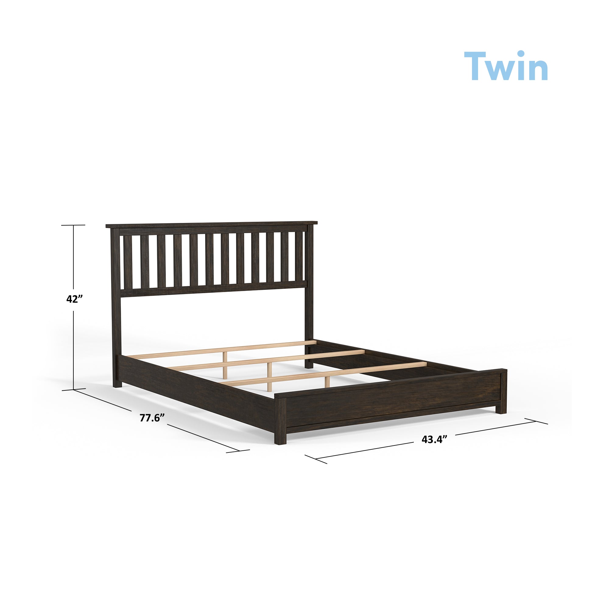 Belmont Wooden Bed Frame