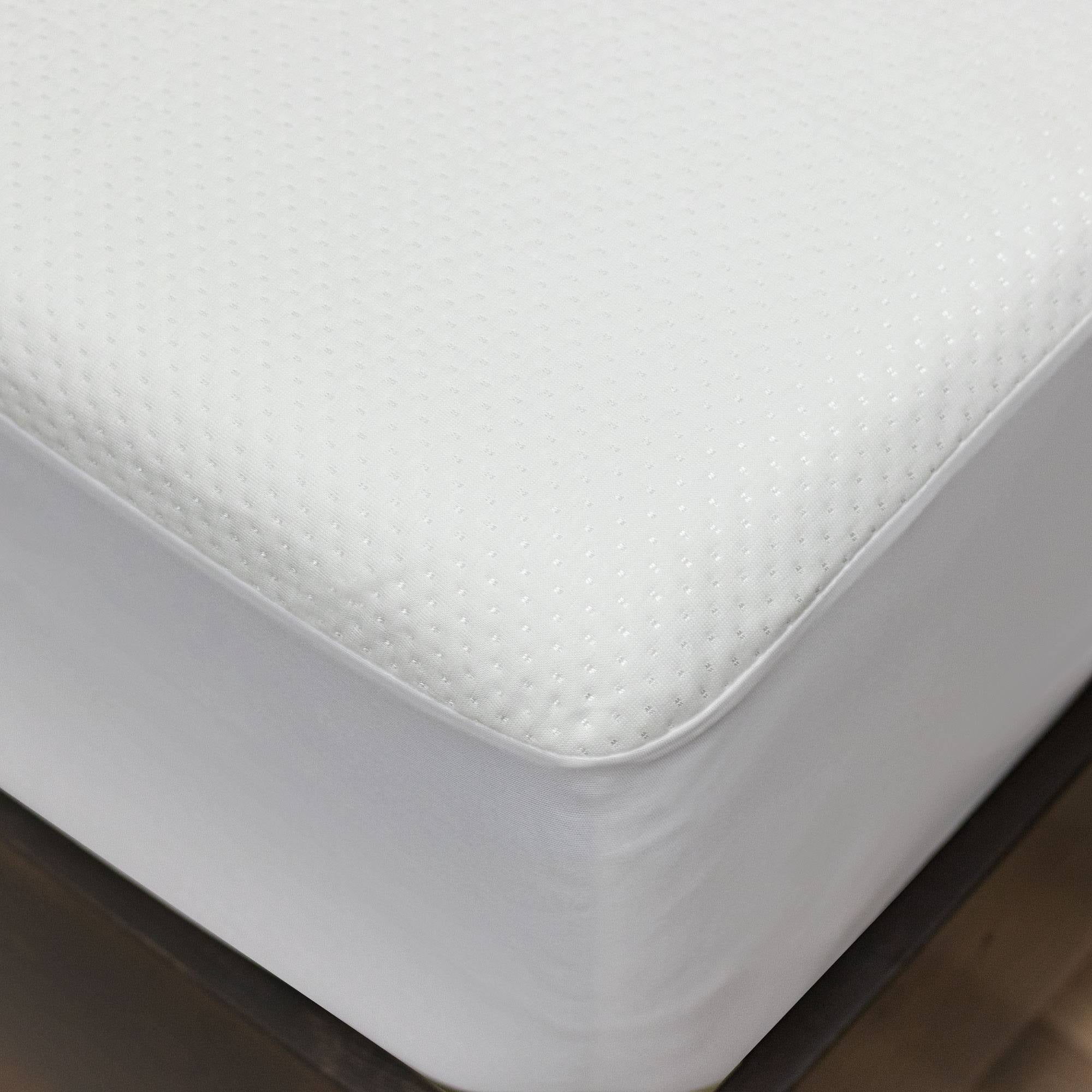 MarCielo 100% Waterproof Knit Mattress Protector Stretch Up to 21