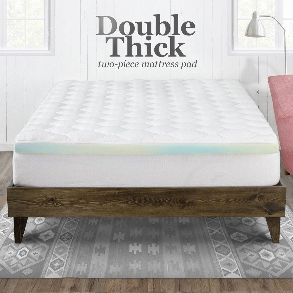 Thick Mattress Topper Pad Cover