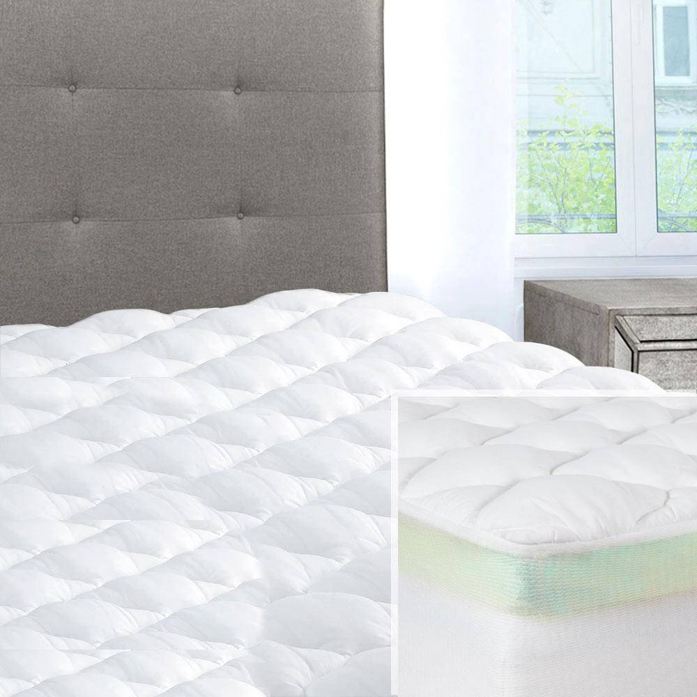 Double Thick 2-Piece Mattress Pad & Comfort Topper