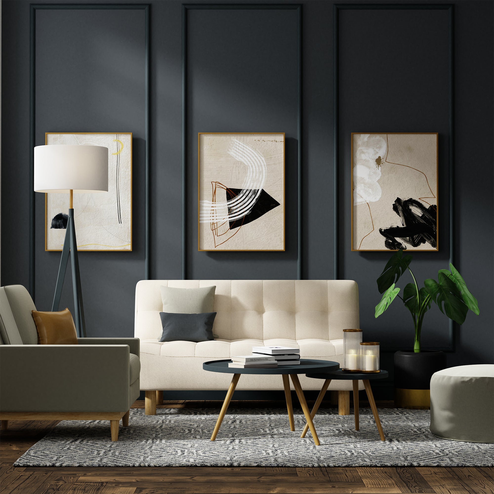 Tufted Futon