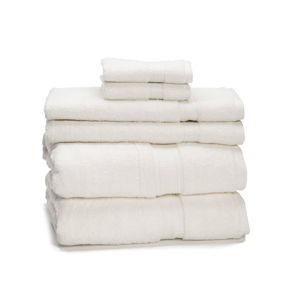 900 GSM 6-Piece Long Staple Combed Cotton Towel Set
