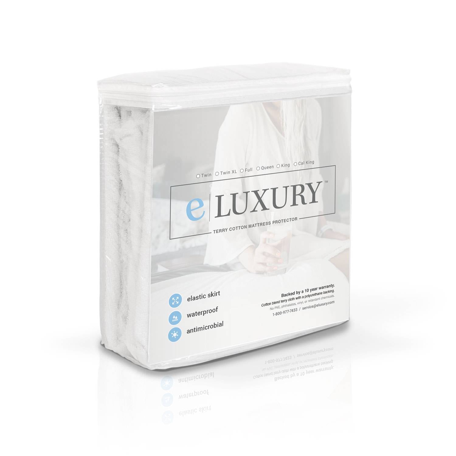 Premium Terry Cloth Top Mattress Protector