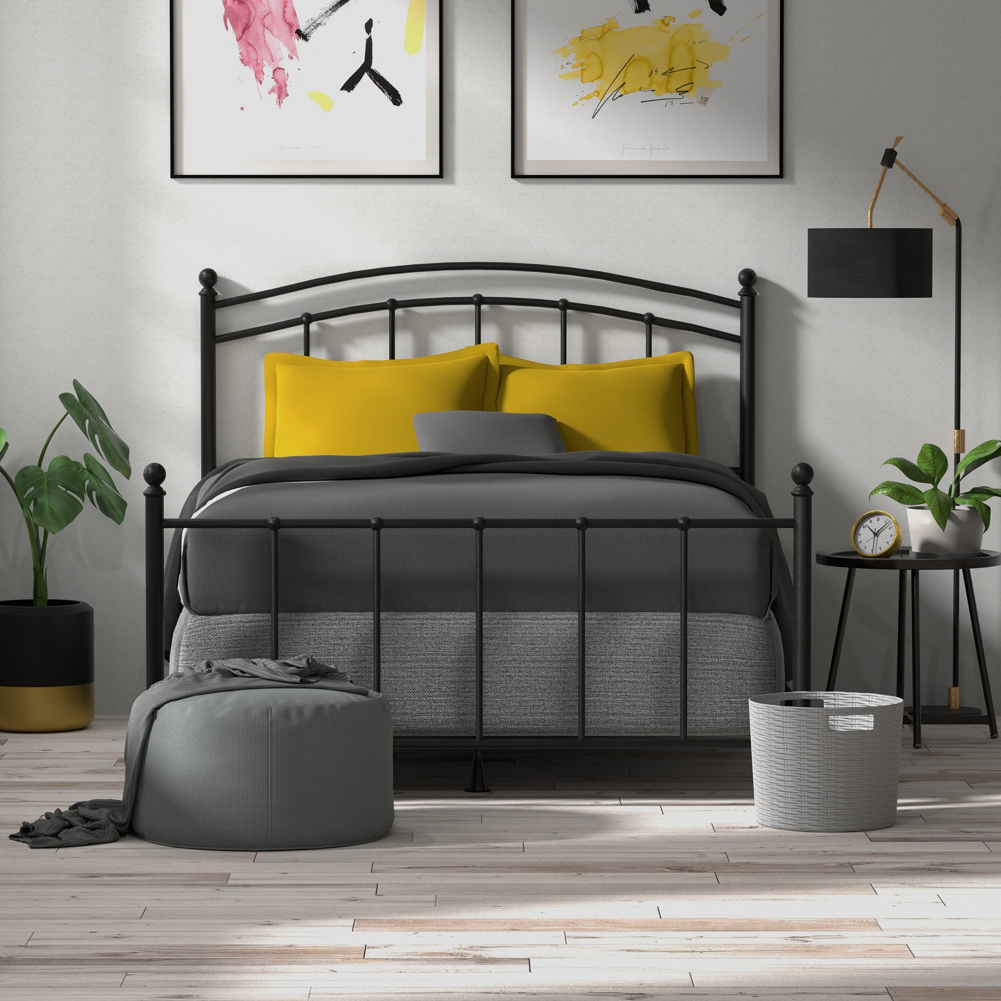 Metal headboards and deals footboards